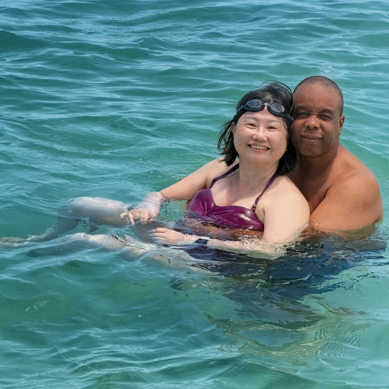 Cooling off in the sea
